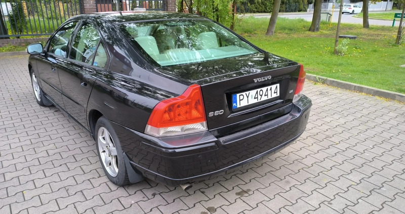 Volvo S60 cena 18000 przebieg: 188000, rok produkcji 2006 z Poznań małe 106